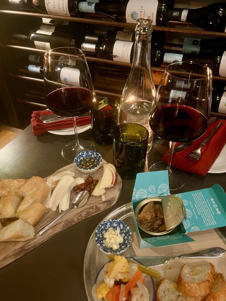 Wine spread at InoVino